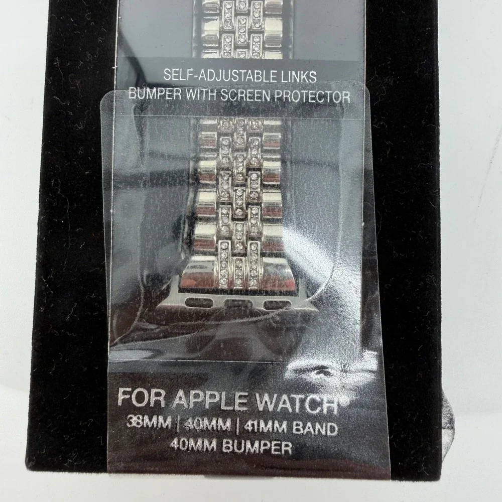 Apple Watch Band with Bumper & Screen Protector – 38/40/41mm – New in box